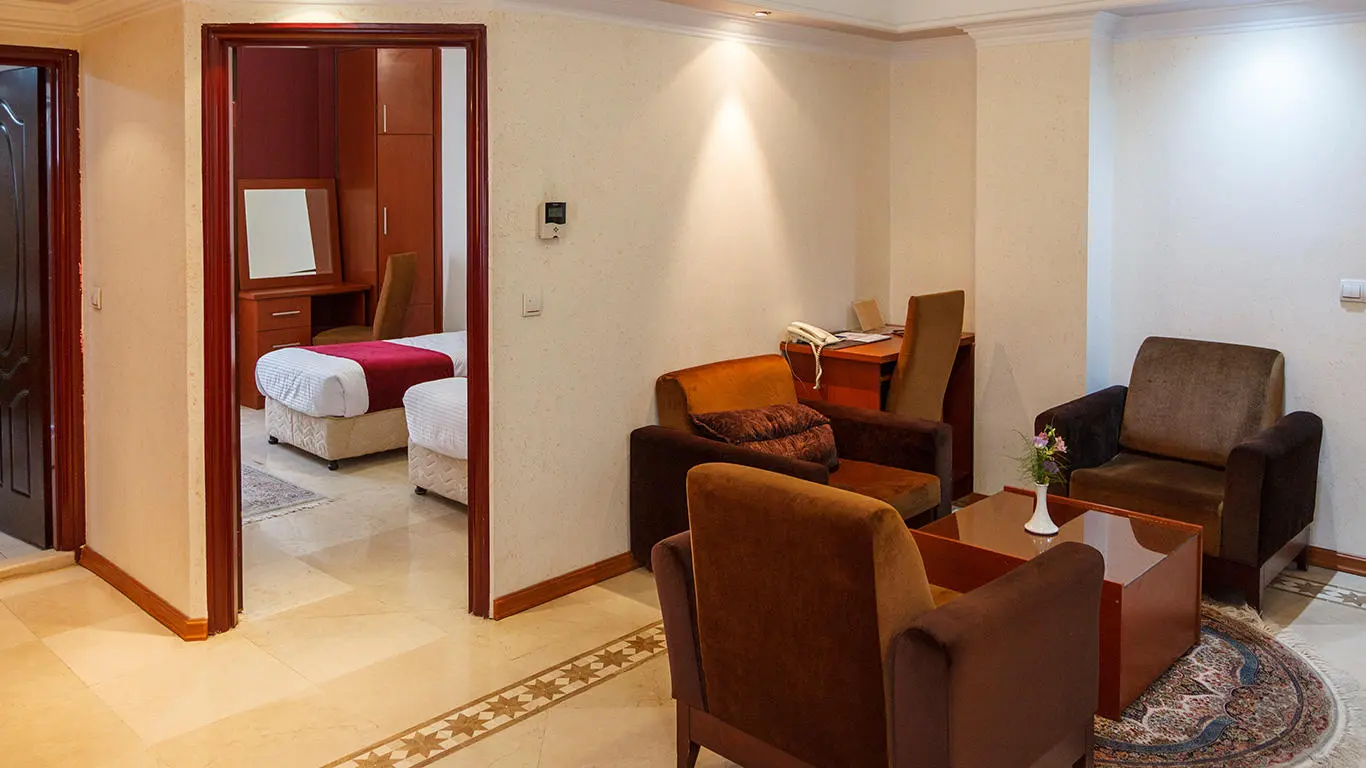 هتل آپارتمان کوروش تهران - نمای اتاق