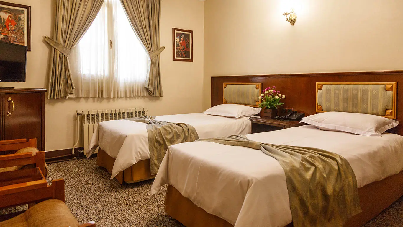 هتل ایرانشهر تهران - اتاق 2 تخته (2 تخت 1 نفره)