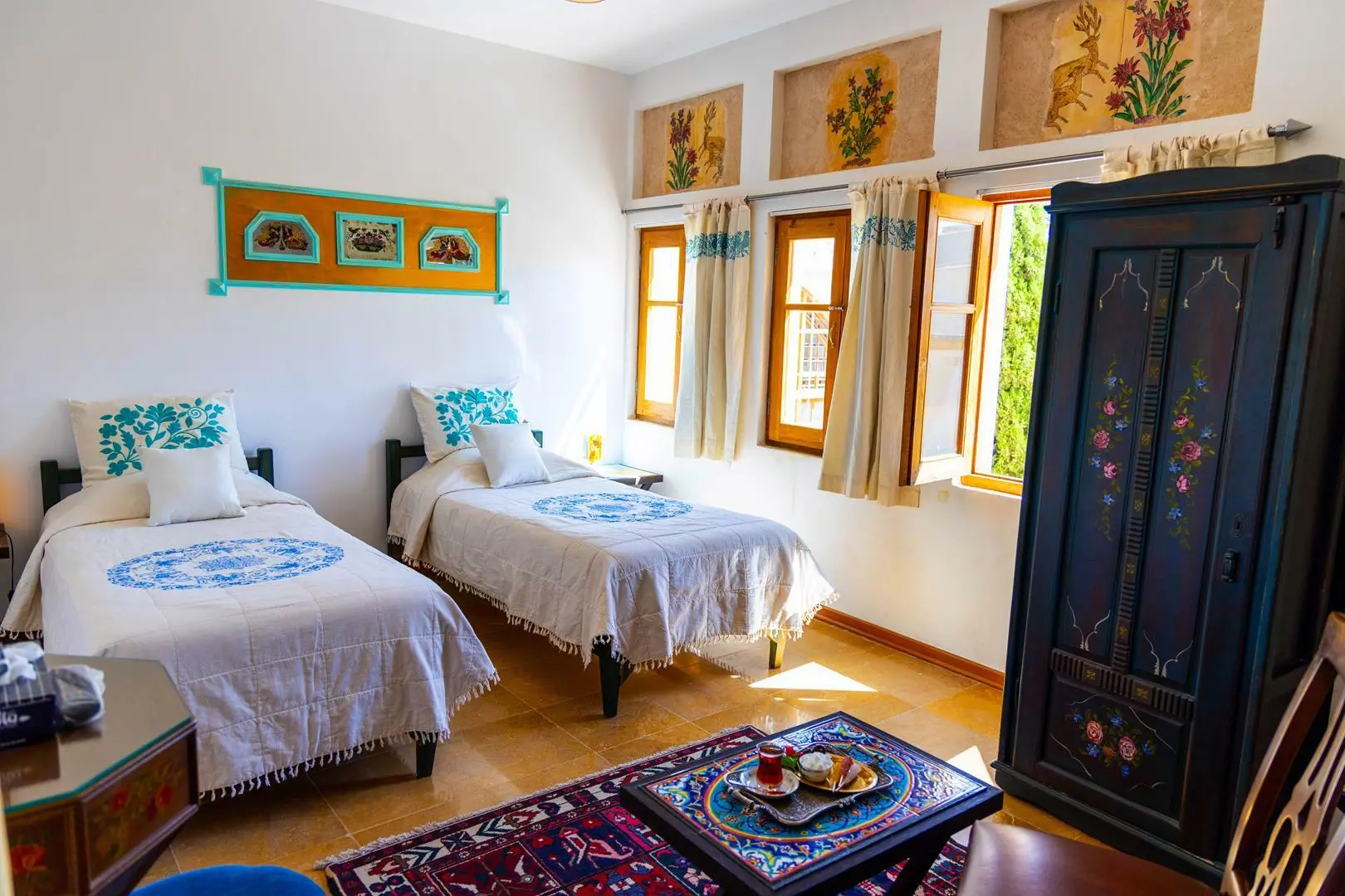 اقامتگاه سنتی بخردی اصفهان - اتاق 2 تخته (2 تخت 1 نفره)