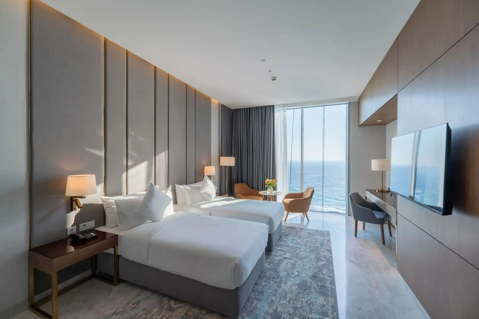 هتل آریا کیش - اتاق 2 تخته (2 تخت 1 نفره)