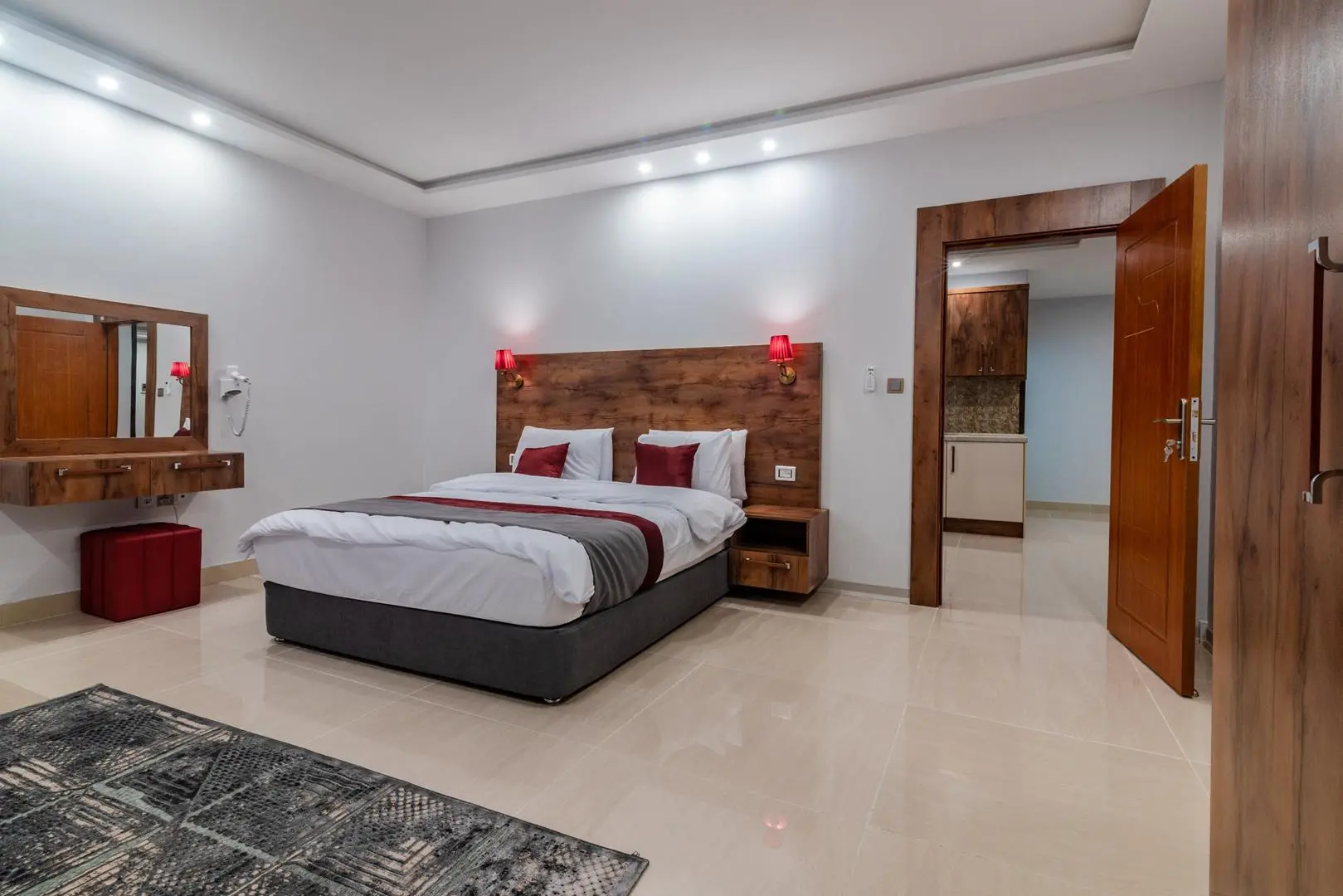 هتل آپارتمان الیت قشم - اتاق 2 تخته (1 تخت 2 نفره)