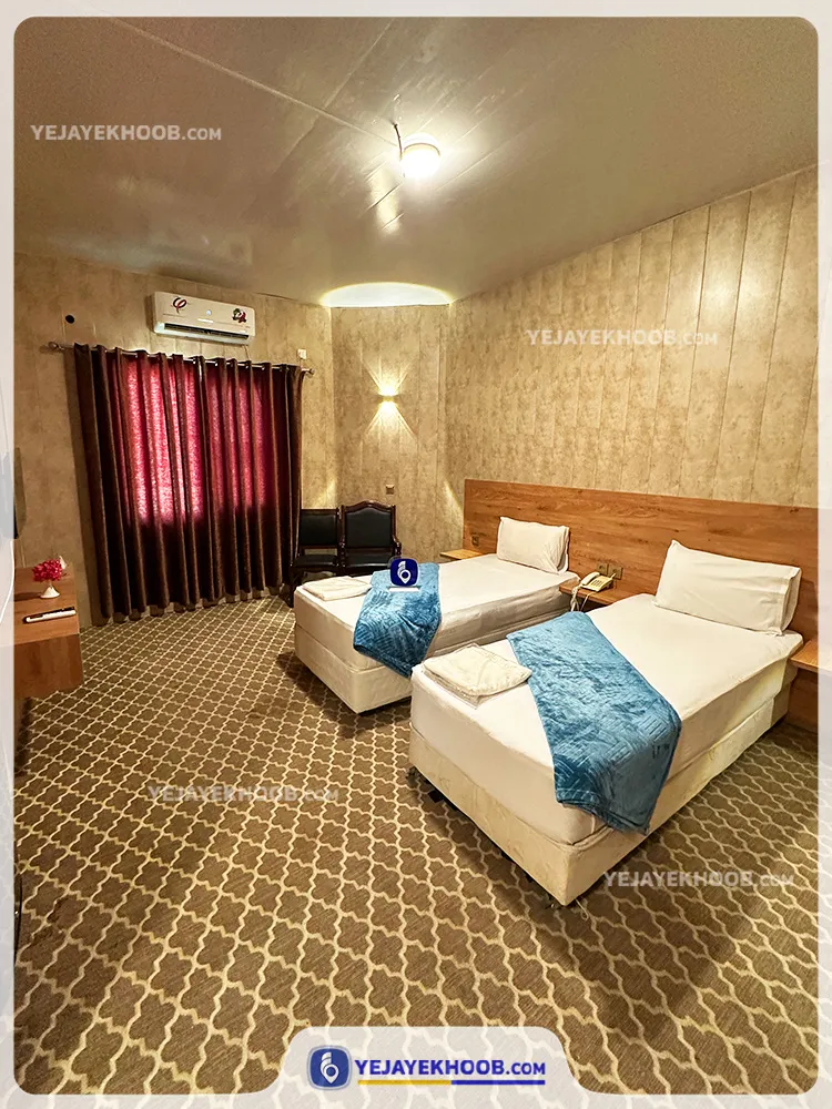 هتل خلیج فارس قشم - اتاق 2 تخته (2 تخت 1 نفره)