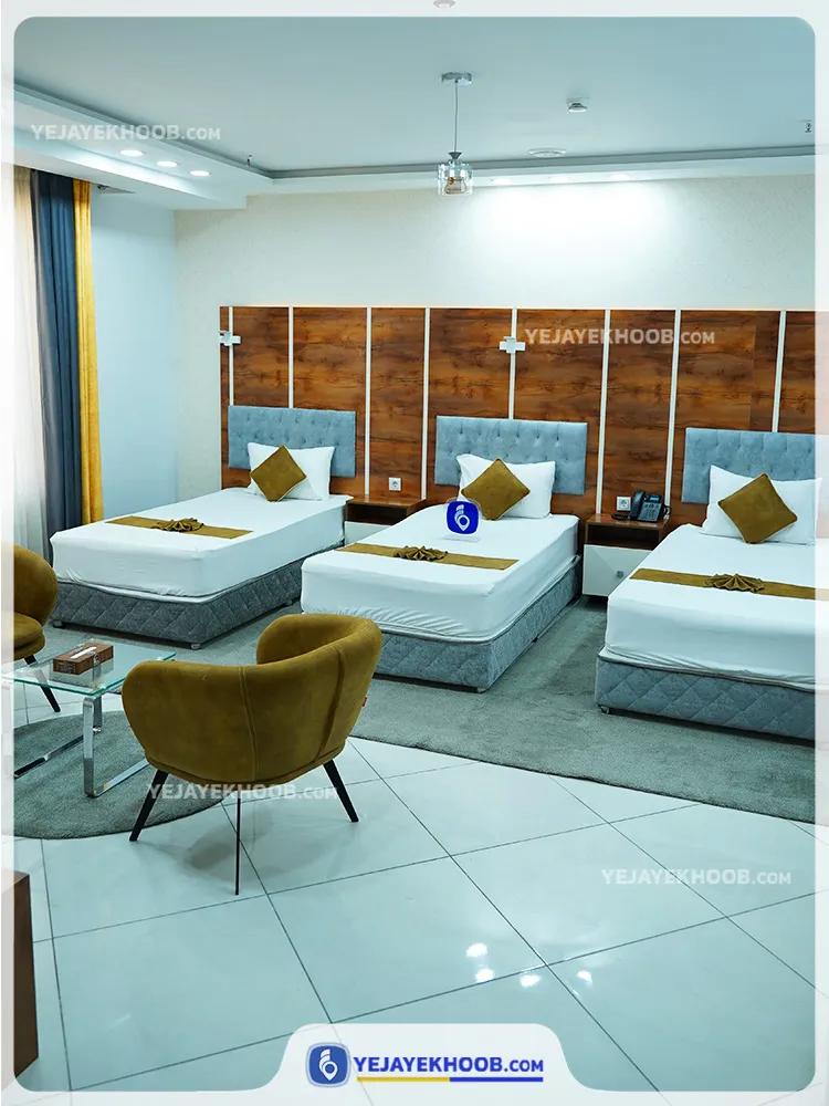 هتل دریتا قشم - اتاق 3 تخته (3 تخت 1 نفره)