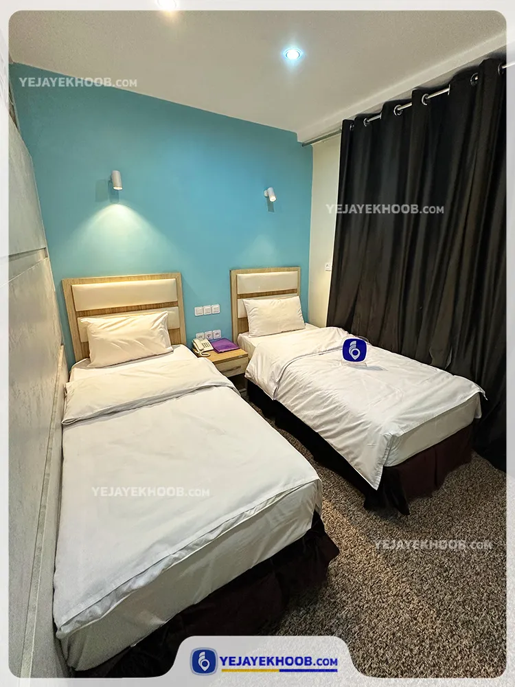 هتل سینگو قشم - اتاق 2 تخته (2 تخت 1 نفره)