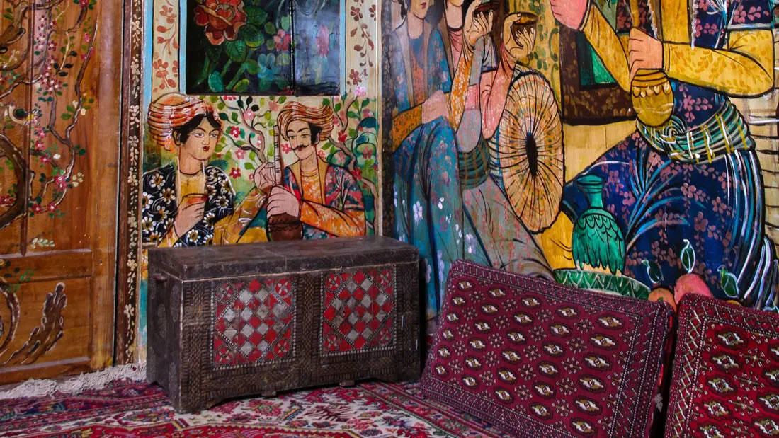 اقامتگاه بومگردی لوتوس شیراز - نمای اتاق