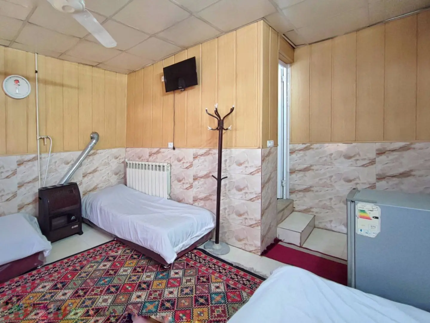 مهمانپذیر حیدری شیراز - نمای اتاق