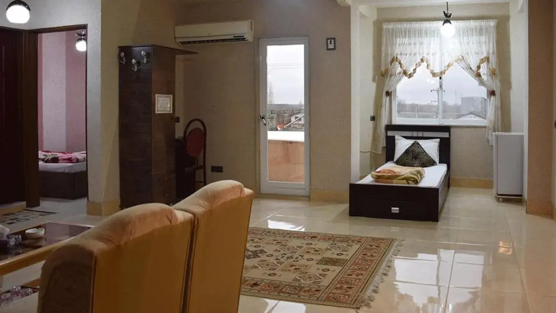هتل پرشین بندر انزلی - نمای اتاق 