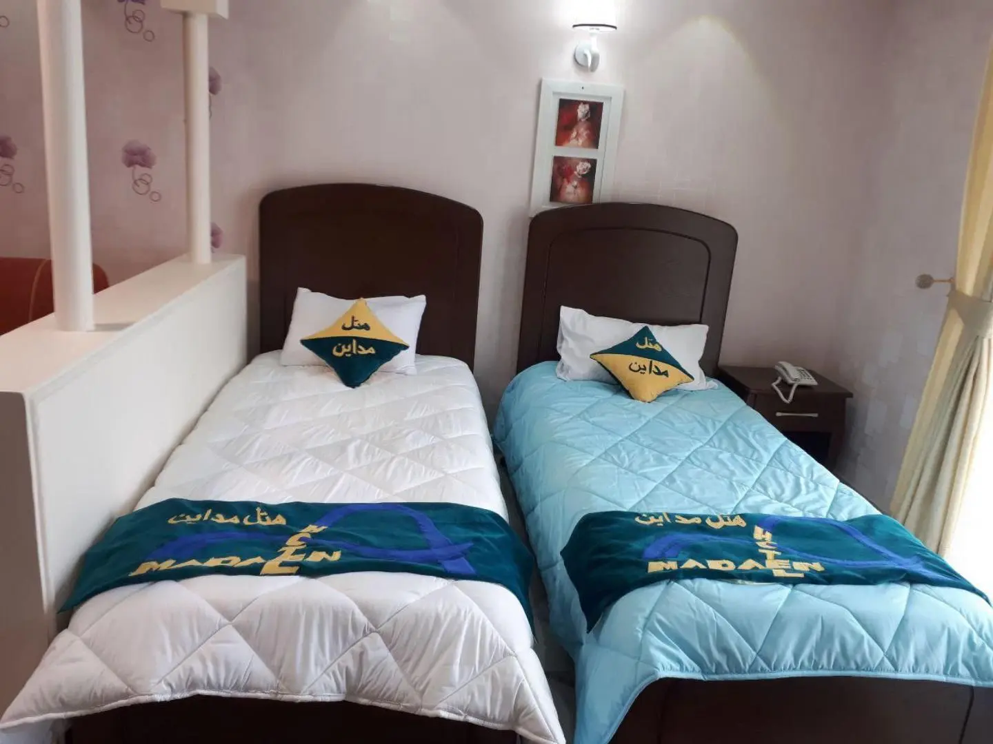 هتل مدائن بندر انزلی - اتاق 2 تخته (2 تخت 1 نفره)