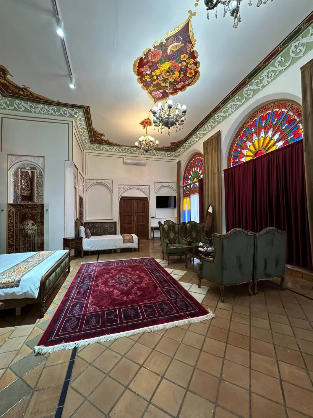 هتل بوتیک عمارت میرزا مهدی فراش باشی تبریز - نمای اتاق