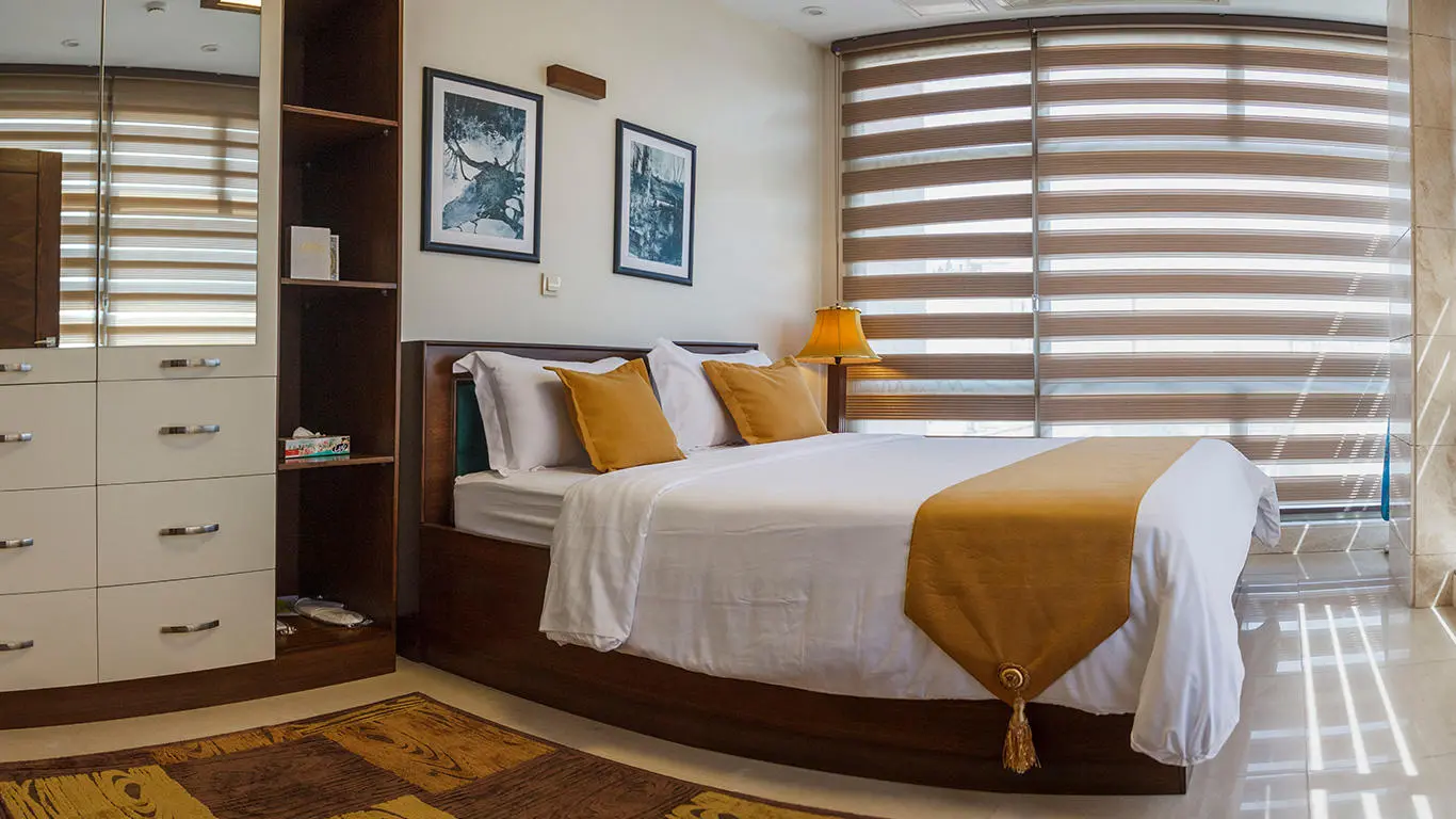 هتل آپارتمان وزرا تهران - اتاق 2 تخته (1 تخت 2 نفره)