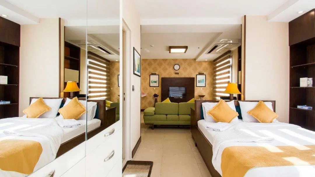 هتل آپارتمان وزرا تهران - نمای اتاق