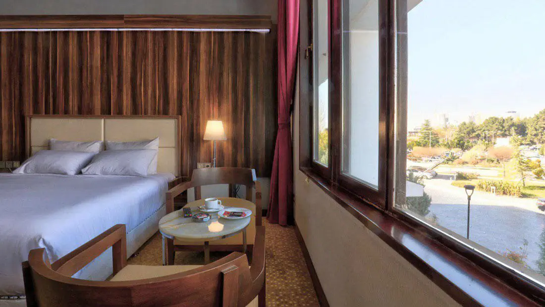 هتل المپیک تهران - نمای اتاق
