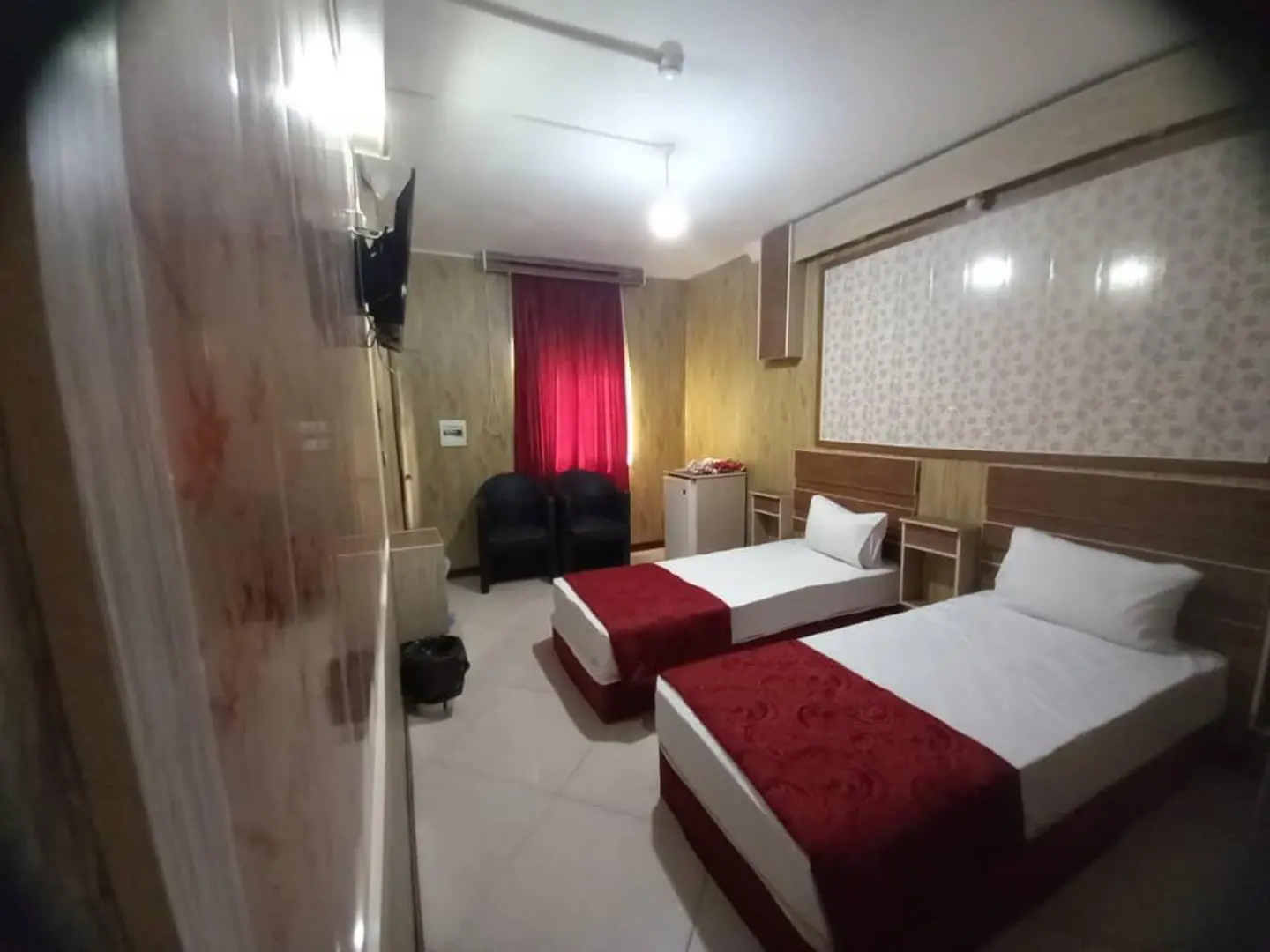 هتل پانیذ کیش - اتاق 2 تخته (2 تخت 1 نفره)