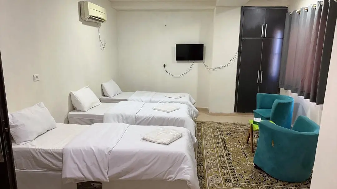 هتل آدینه قشم - اتاق 3 تخته (3 تخت 1 نفره)