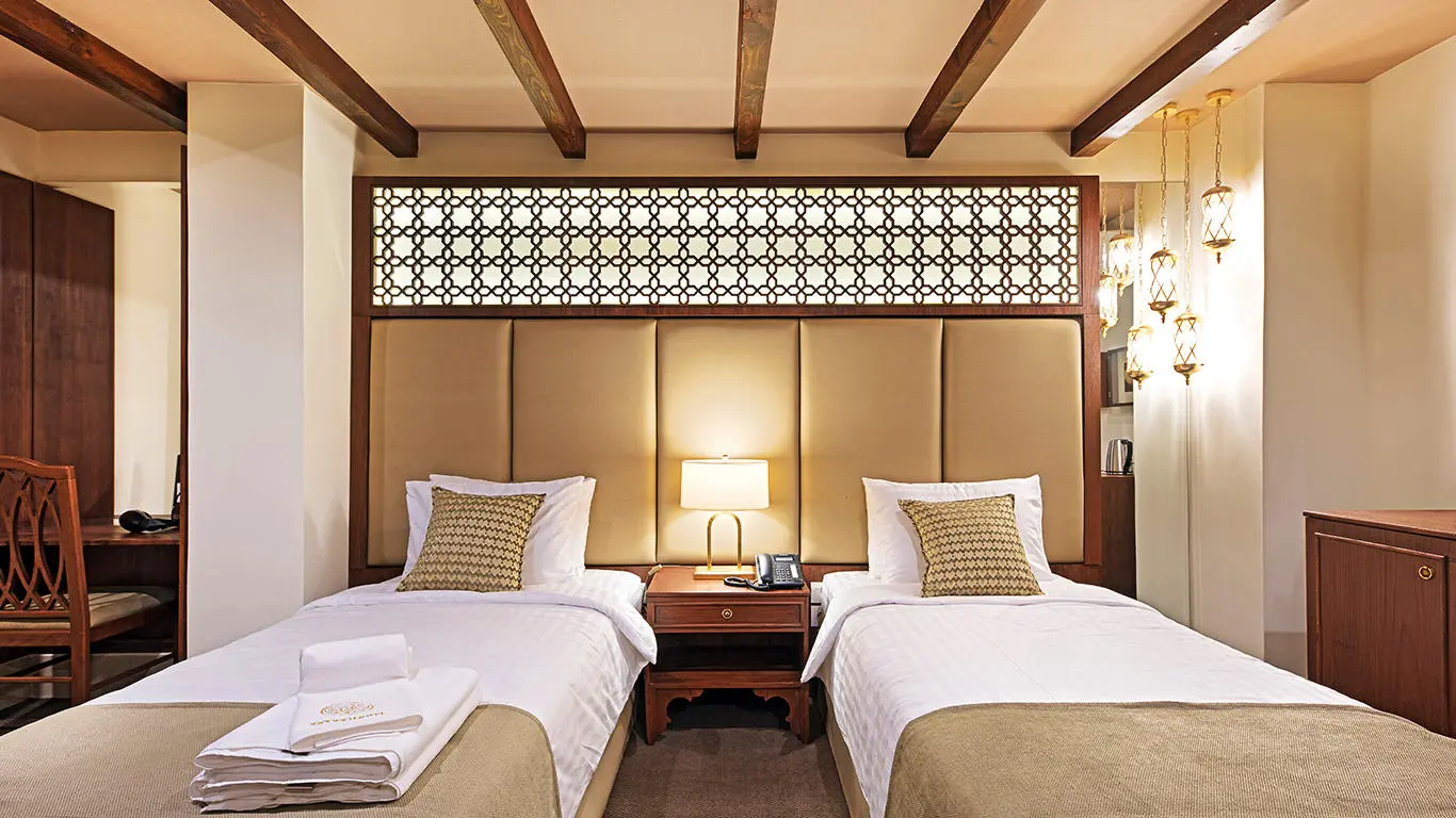 هتل بوتیک ایرمان قشم - اتاق 2 تخته (2 تخت 1 نفره)