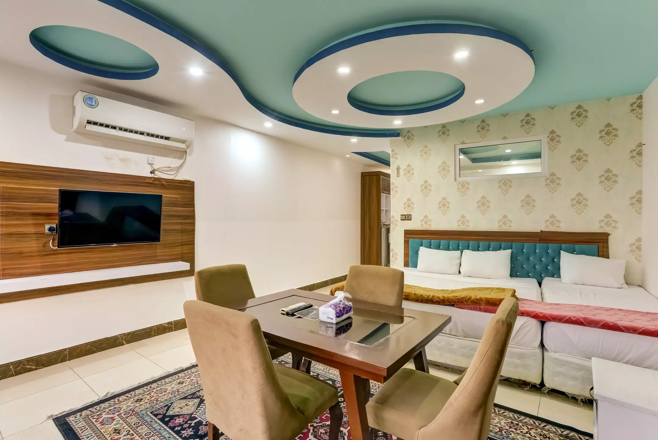 هتل رخسار قشم - نمای اتاق