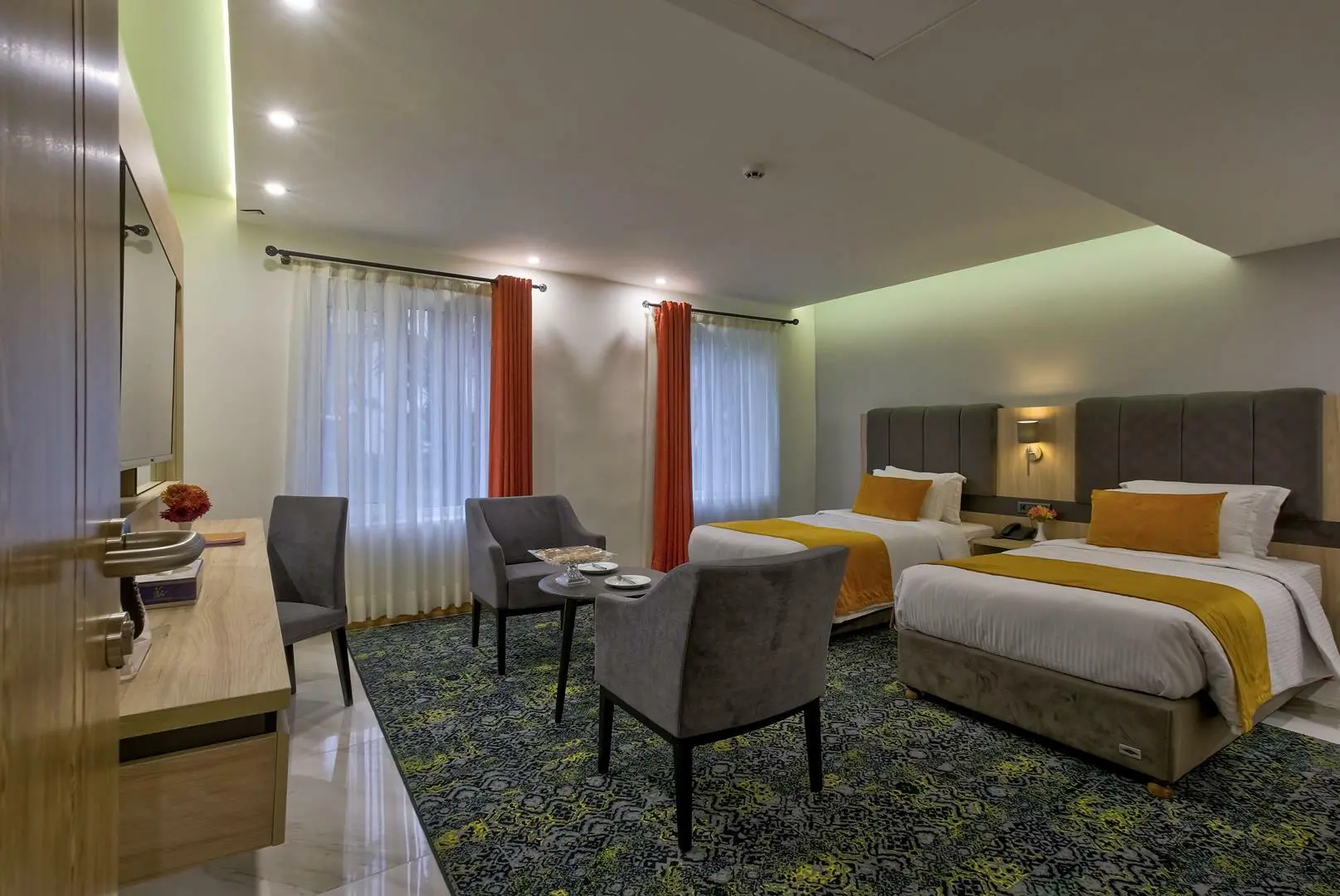 هتل کوثر رامسر - اتاق 2 تخته (2 تخت 1 نفره)