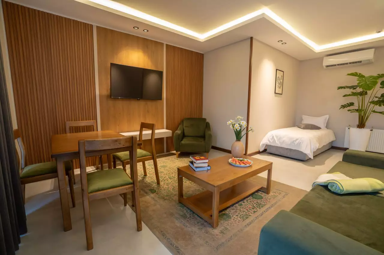 هتل بام رامسر - نمای اتاق