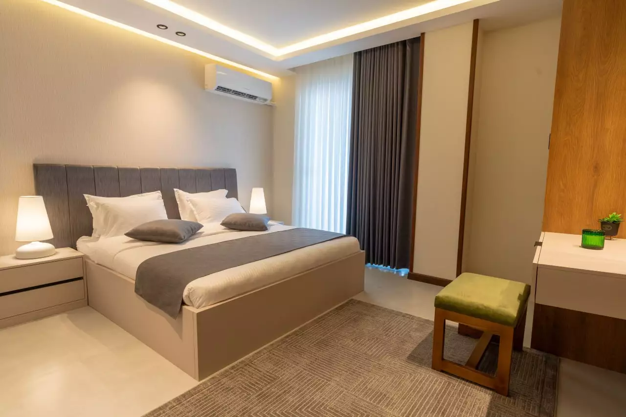 هتل بام رامسر - اتاق 2 تخته (1 تخت 2 نفره)