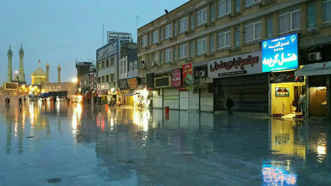 هتل کریمه قم - نمای بیرونی