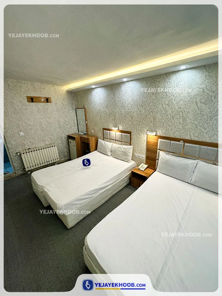 هتل آپارتمان خاطره مشهد - اتاق 4 تخته (2 تخت 2 نفره)