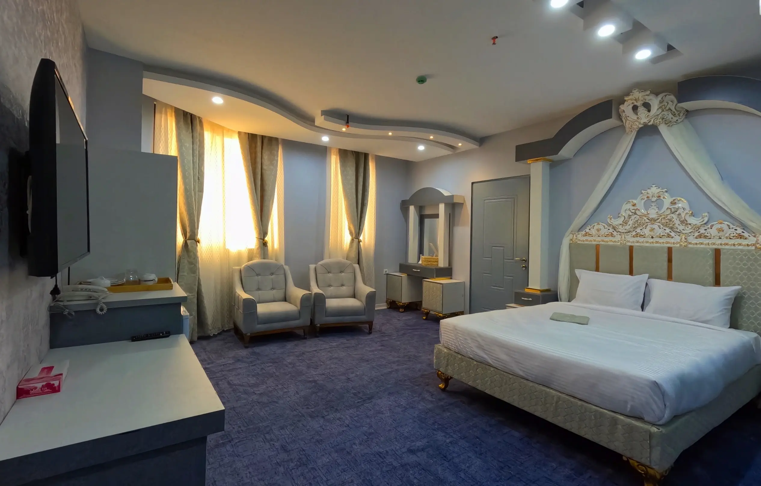 هتل وزرا بندرعباس - اتاق 2 تخته (1 تخت 2 نفره)