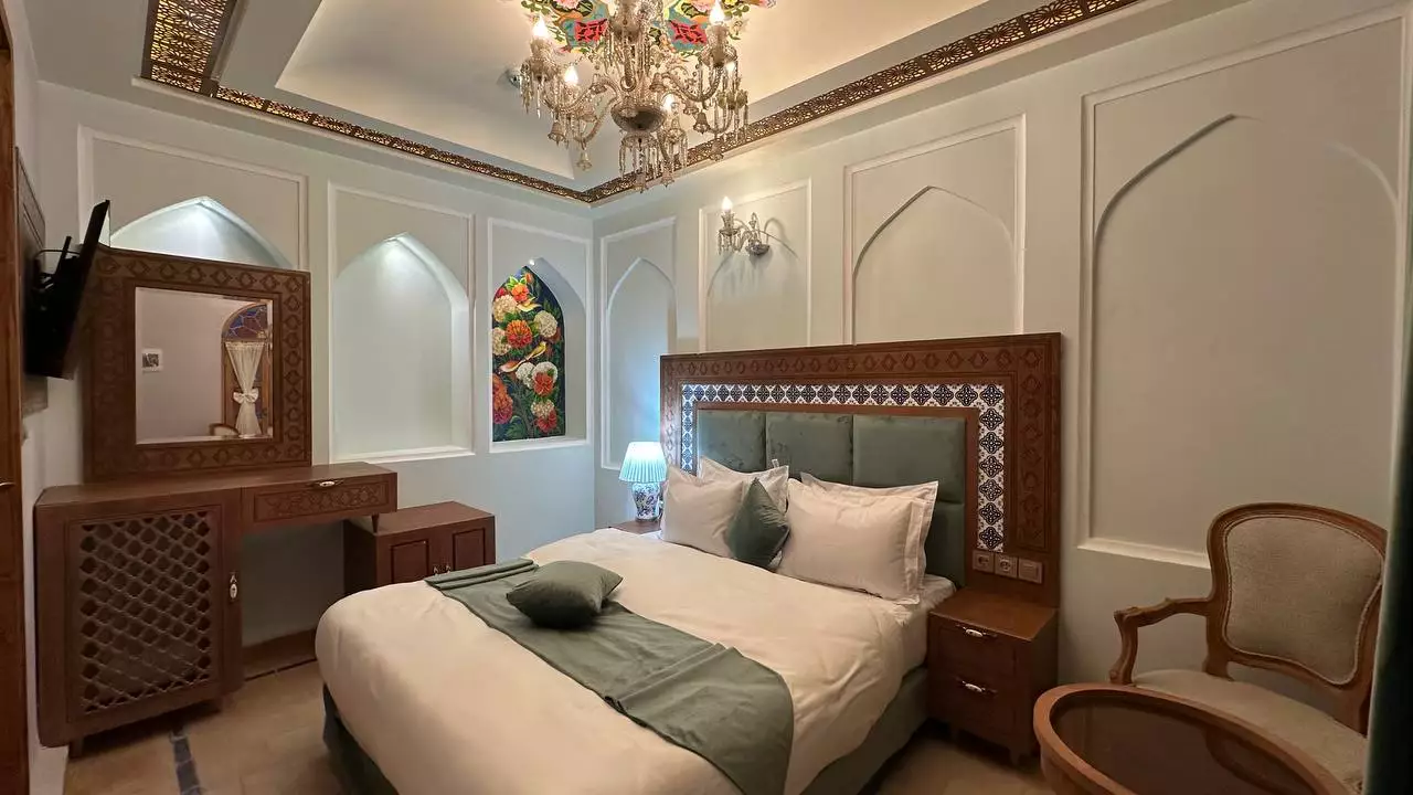 هتل بوتیک سنتی یوتاب شیراز - اتاق 2 تخته (1 تخت 2 نفره)