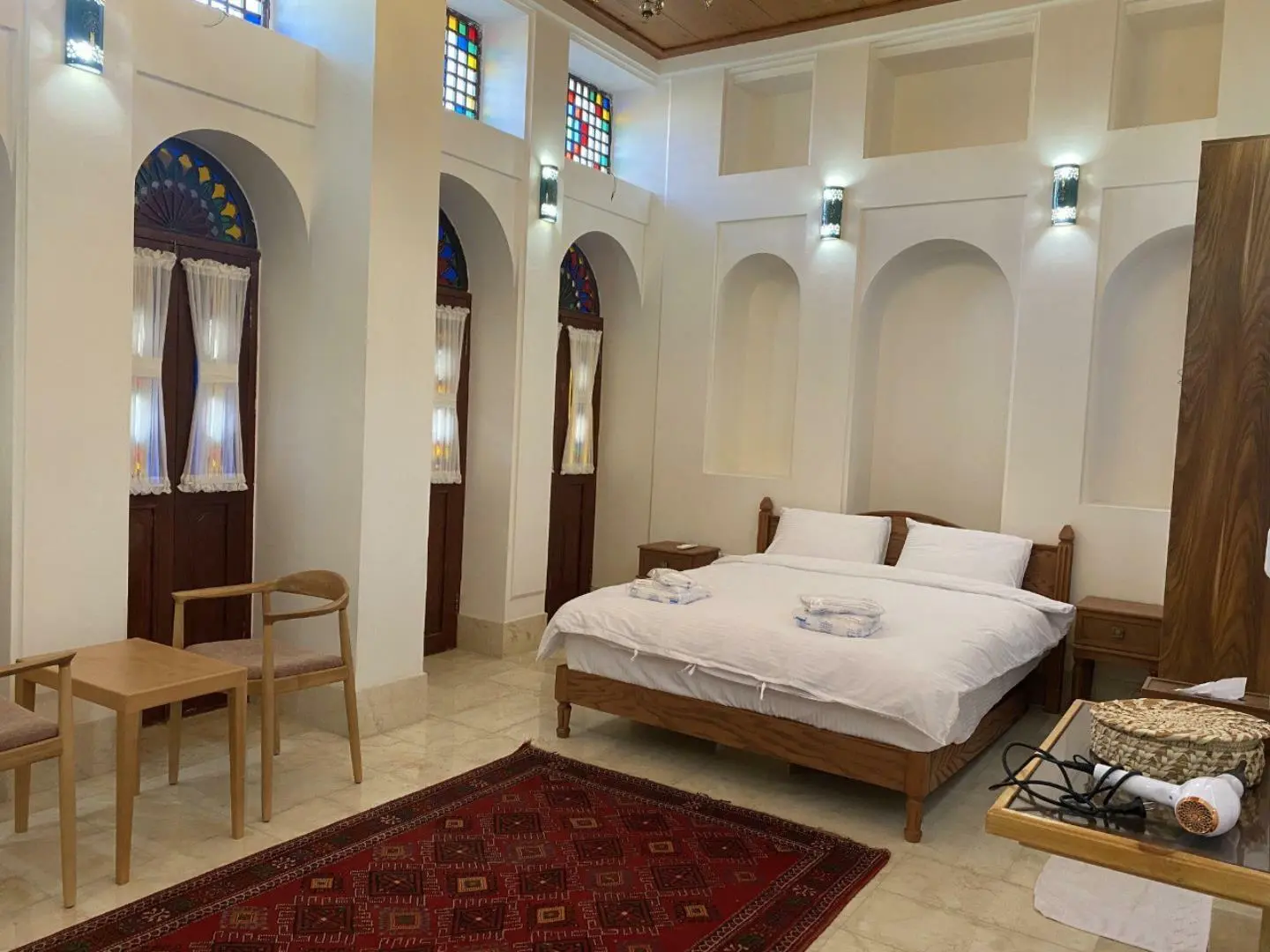 اقامتگاه سنتی دنسه ریحان بوشهر - اتاق 2 تخته (1 تخت 2 نفره)