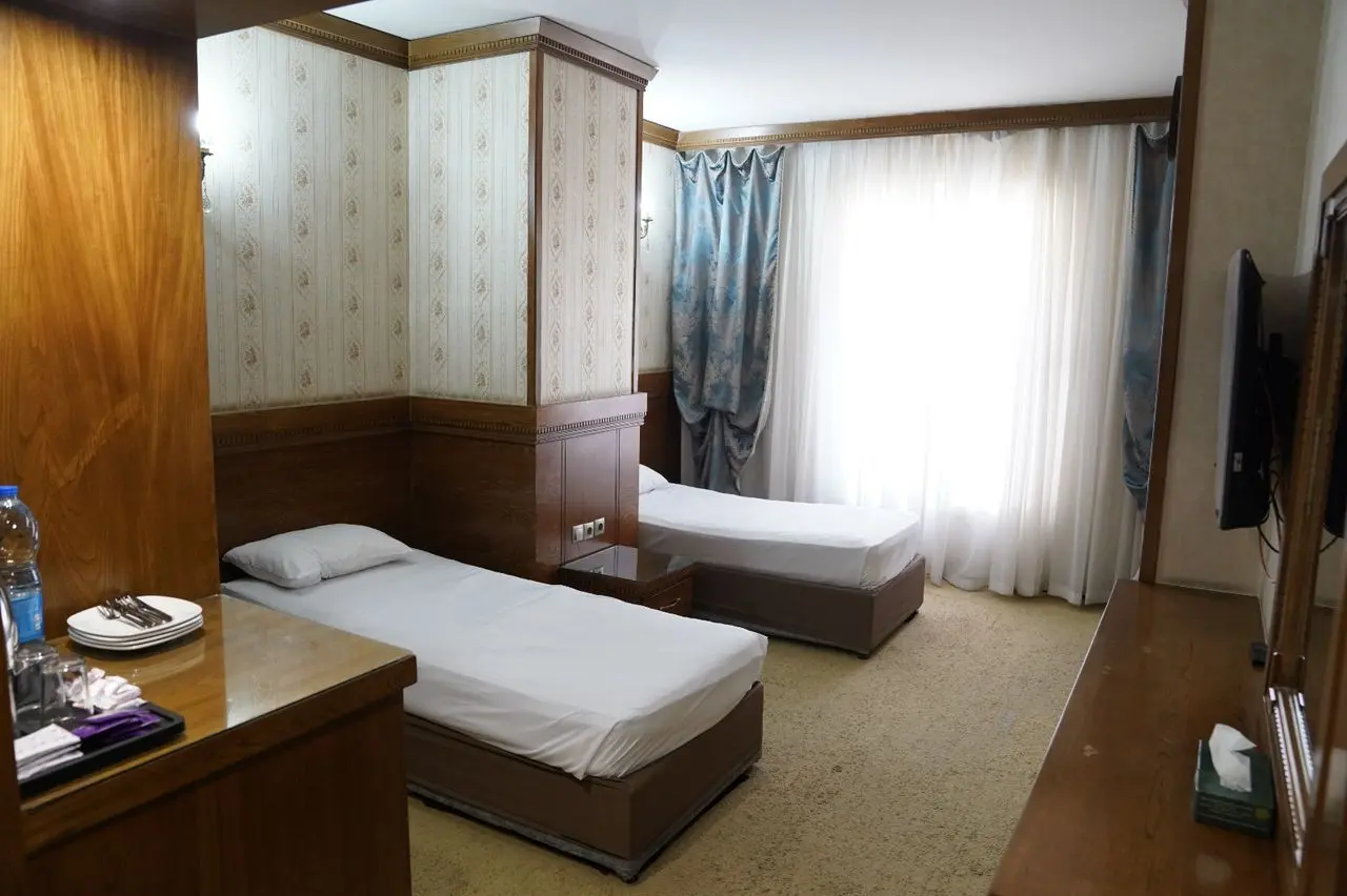 هتل فدک الزهرا مشهد - نمای اتاق