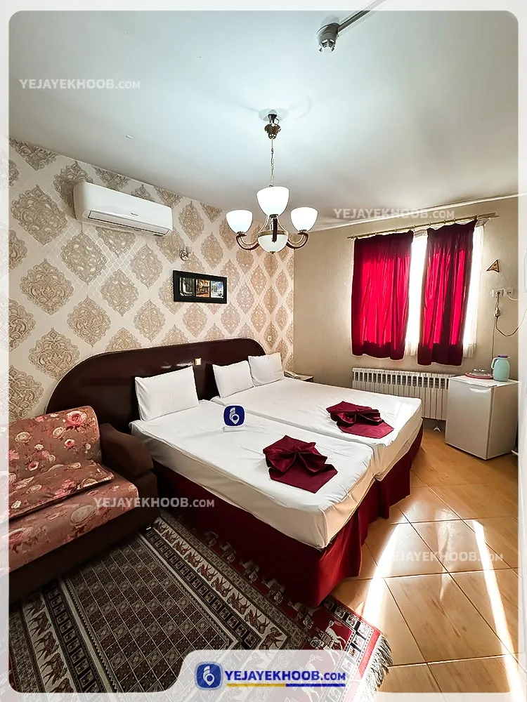 هتل هرند مشهد - اتاق 3 تخته (1 تخت 2 نفره و 1 تخت 1 نفره)