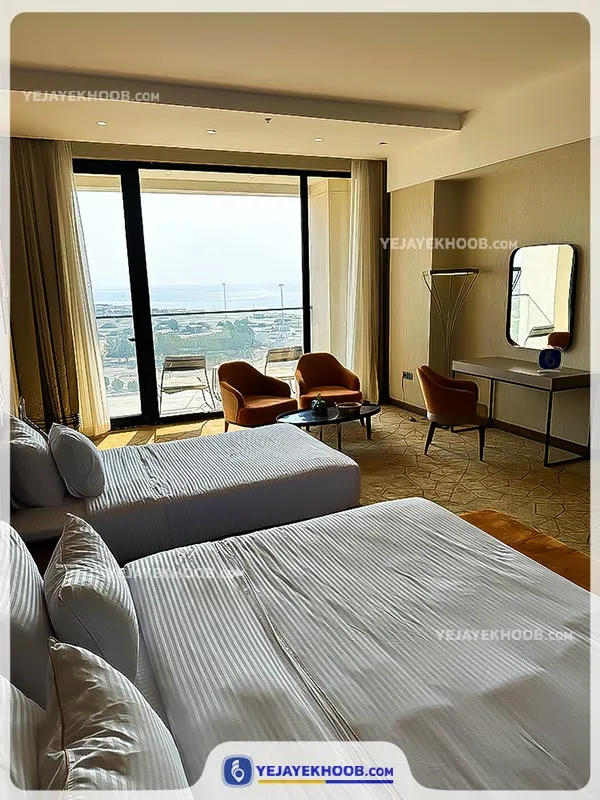 هتل اکسلسیور کیش - اتاق 3 تخته (1 تخت 2 نفره و 1 تخت 1 نفره)