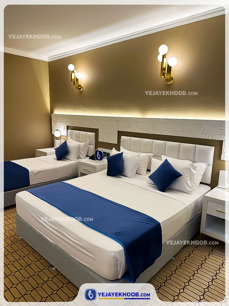 هتل آسمان رویال کیش - اتاق 3 تخته (1 تخت 2 نفره و 1 تخت 1 نفره)