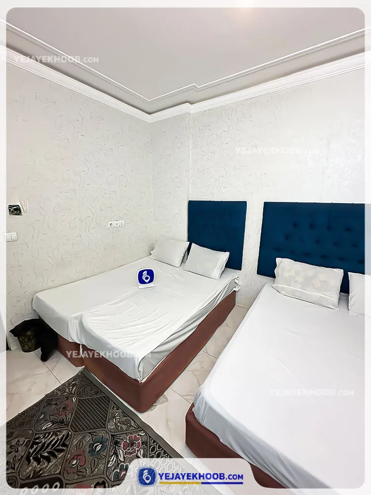 هتل آپارتمان کفاش مشهد - اتاق 4 تخته (2 تخت 2 نفره)