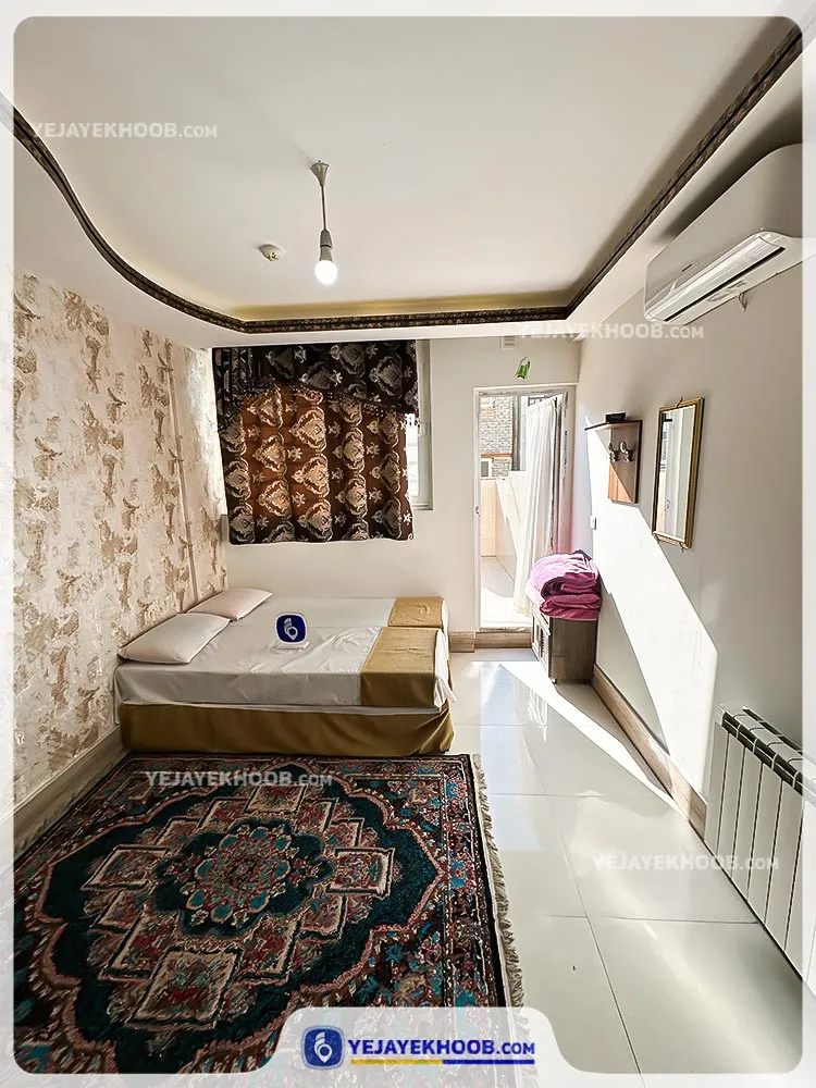 هتل آپارتمان دماوند مشهد - اتاق 2 تخته (1 تخت 2 نفره)