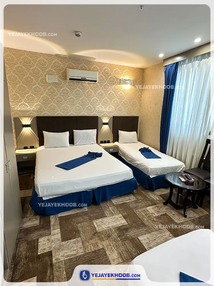 هتل دیبا مشهد - نمای اتاق