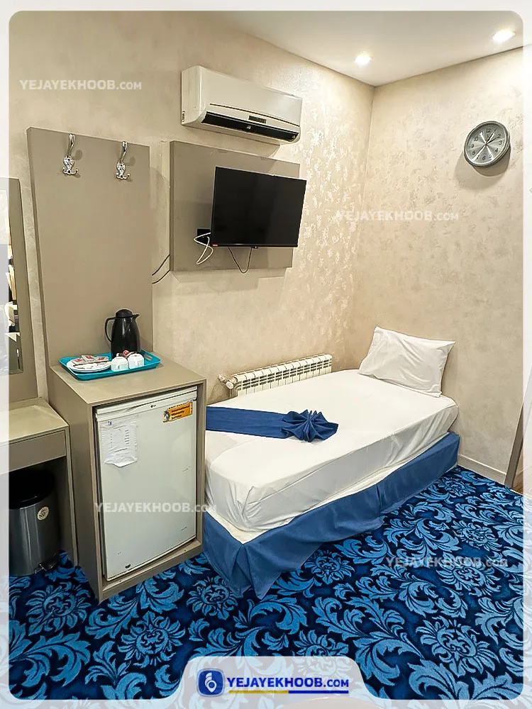 هتل دیبا مشهد - اتاق 1 تخته (1 تخت 1 نفره)