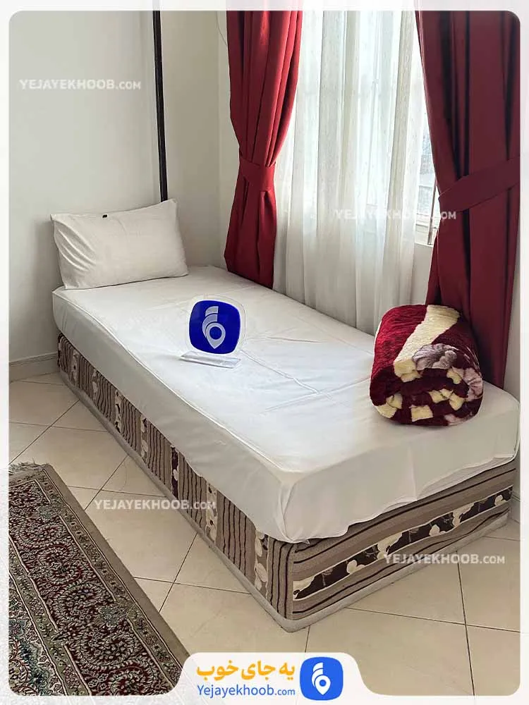 هتل آپارتمان ویستا مشهد - اتاق 1 تخته (1 تخت 1 نفره)