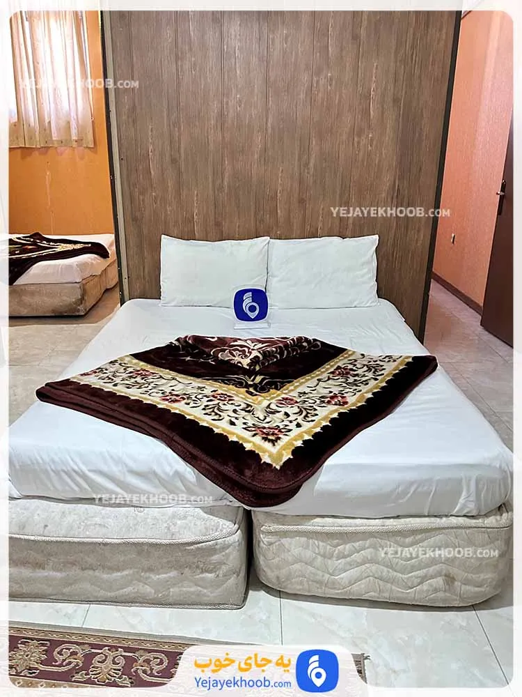 هتل آپارتمان آذر مشهد - اتاق 2 تخته (1 تخت 2 نفره)
