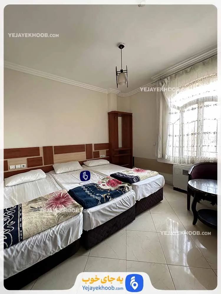 هتل آپارتمان اخوان مشهد - اتاق 3 تخته (3 تخت 1 نفره)