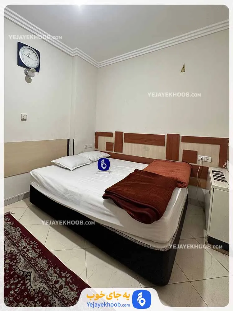 هتل آپارتمان اخوان مشهد - اتاق 2 تخته (1 تخت 2 نفره)