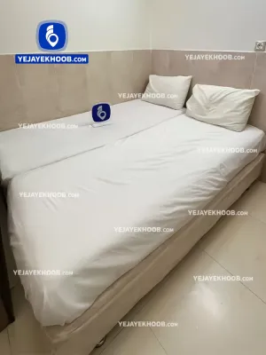 هتل آپارتمان رویان مشهد - اتاق ۲ تخته ( ۱ تخت ۲ نفره)