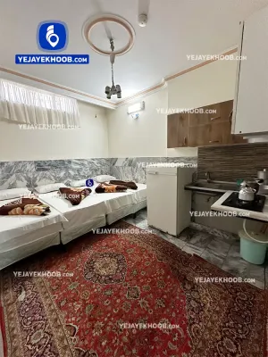 واحد اقامتی نیک نژاد مشهد - اتاق ۳ تخته (۳ تخت ۱ نفره)    