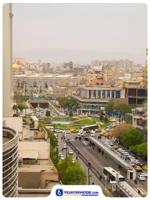 هتل سایه مشهد - ویوی اتاق