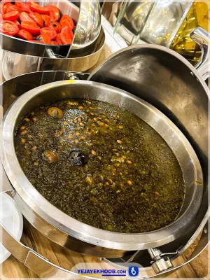 منوی ناهار هتل عالی نو مشهد - قرمه سبزی