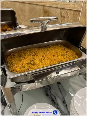 منوی شام هتل آراد مشهد - استامبولی