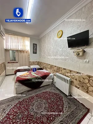 هتل آپارتمان بحرینی مشهد - اتاق ۲ تخته (1 تخت ۲ نفره)