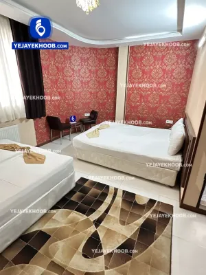 هتل تابش مشهد - اتاق ۴ تخته (۲ تخت ۲ نفره)