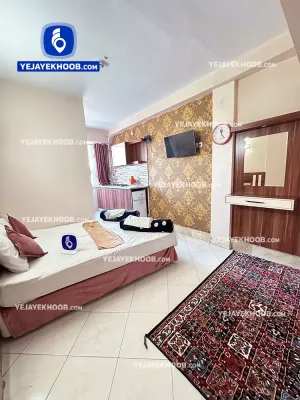 هتل ممتاز مقدم مشهد - اتاق ۲ تخته (1 تخت ۲ نفره)