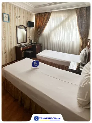 هتل سایه مشهد - اتاق 2 تخته استاندارد (2 تخت 1 نفره)