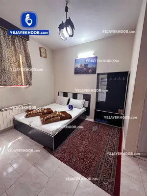 هتل آپارتمان یاسر مشهد - اتاق ۲ تخته ( ۱ تخت ۲ نفره)  